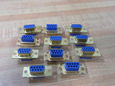 TE Connectivity M24308/2-1 Tyco D-Sub Connector 1757820-6 (Pack of 11)