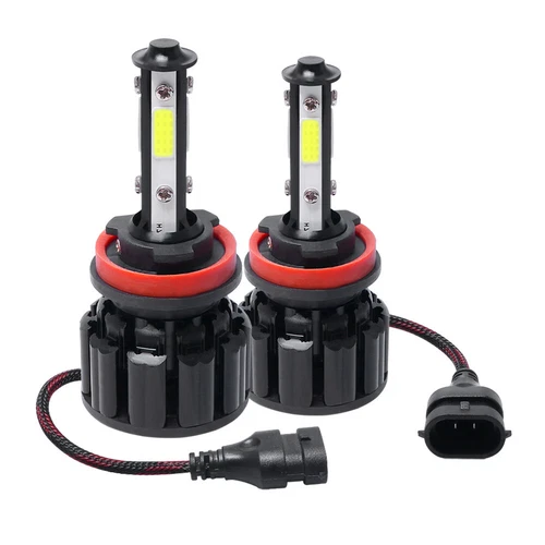 20x H11 H8 H9 LED Headlight Kit High Low Beam Bulbs Super Bright 6500K White - Picture 2 of 11