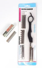 6 PCS METAL COMB FOR BARBER SHAVING,TRIMMER, THINNING HAIR RAZOR