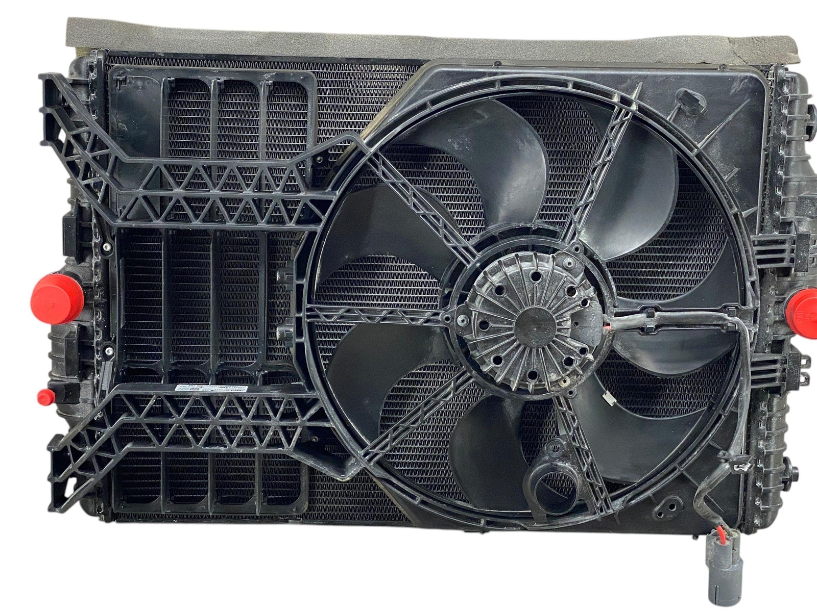 2019 2020 2021 MCLAREN 600LT LEFT REAR RADIATOR CONDENSER ELECTRIC FAN MOTOR SET