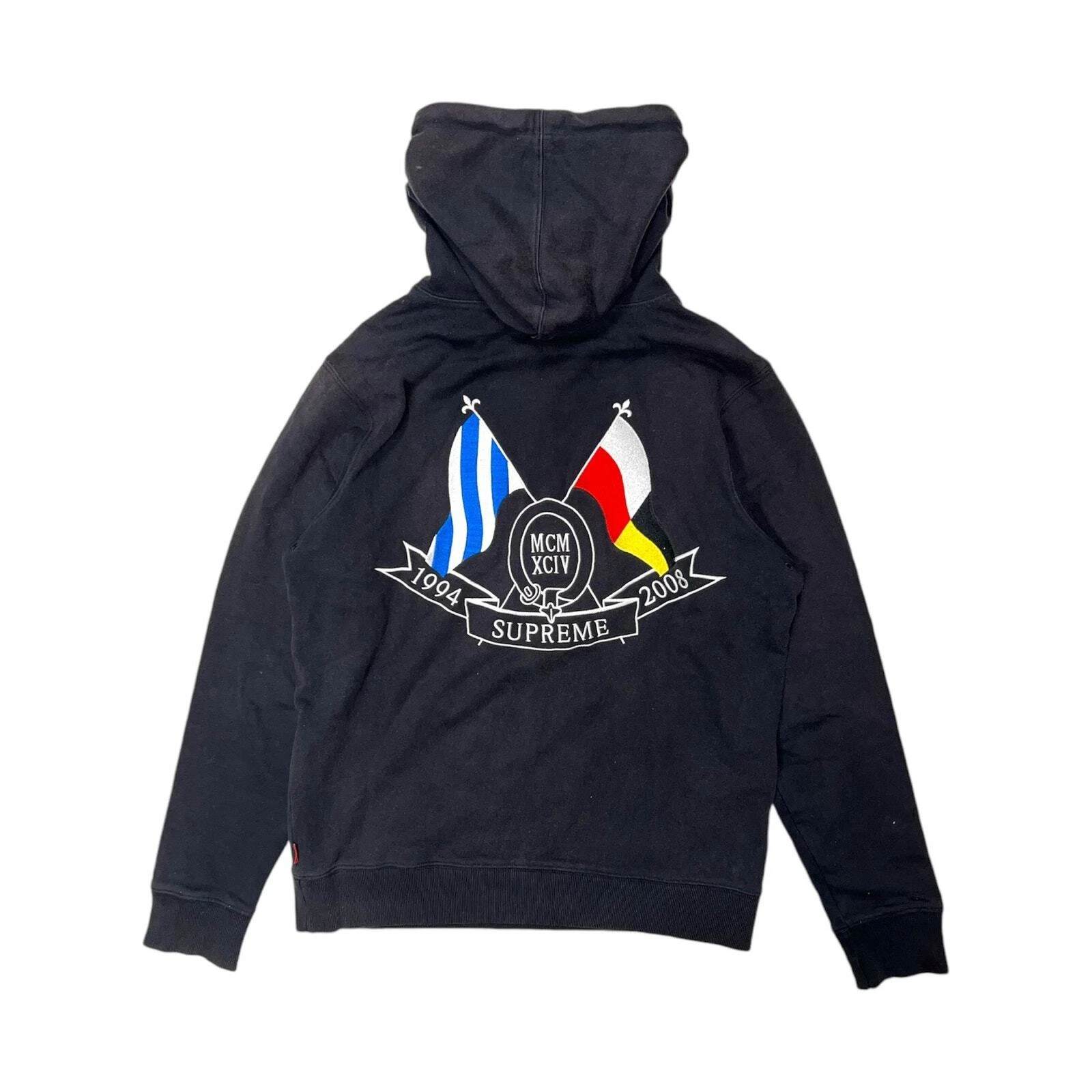 Sweat à capuche Supreme SS08 MCMXCIV Drapeaux
