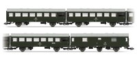 Tt 4Tlg. Set Reko-Wagen 3-Achs. Wagen + Postwagen Dr Ep.Iv Hornby Arnold HN9512