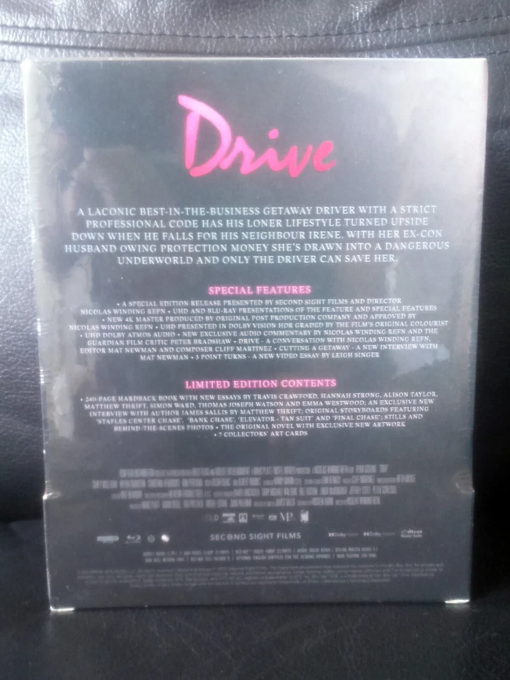 Drive - Second Sight Films - Limited Edition 4K UHD & Blu Ray - NEW & SEALED - Image 3 of 4