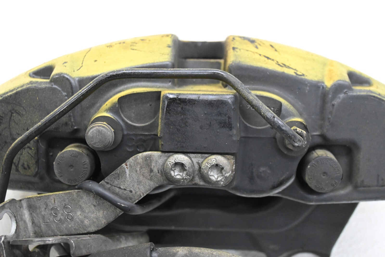 ⭐ 03-12 Bentley Continental Front Brake Caliper Carrier Shoe Set Pair Oem