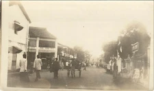 CHINA, STREET SCENE, RICKSHAW, Vintage PHOTO (b34454)