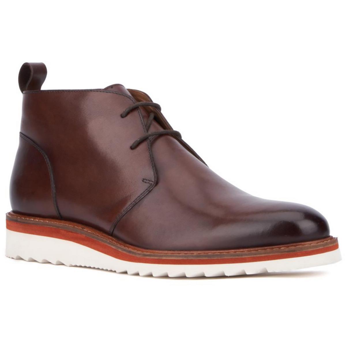 Vintage Foundry Co. Мужские кожаные ботильоны Lewis Work Chukka Boots из натуральной кожи BHFO 1526