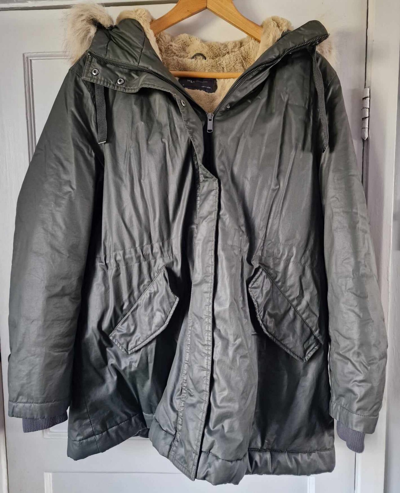 M&S Ladies Coat Size 18 eBay