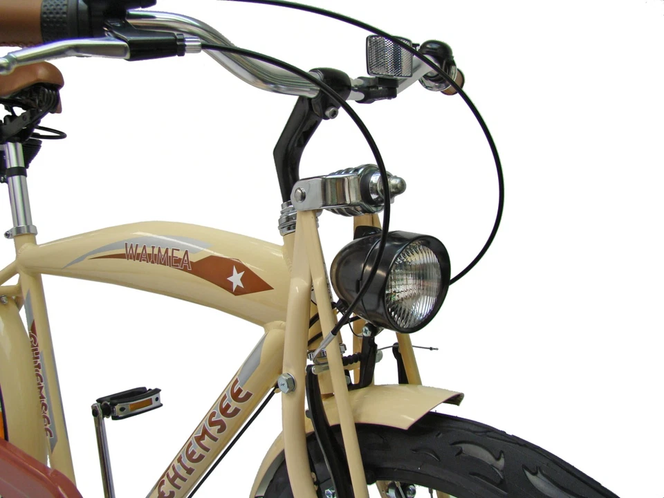 26"Zoll Fahrrad Cruiser "Chiemsee Waimea" beige - Bild 2 von 2