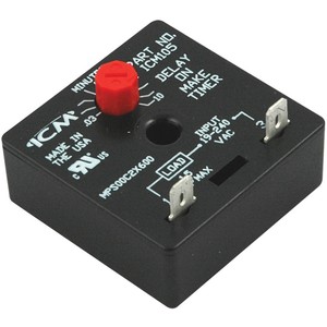 ICM105 Delay-on-Make Timer with .03-10 minute adjustable delay 18-240 VAC 
