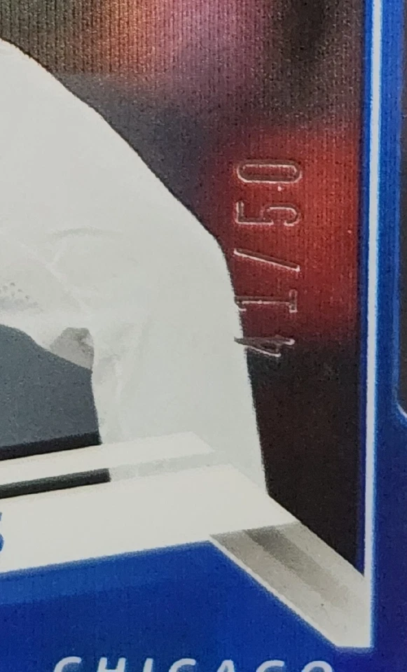 Cade Horton 2022 Elite Extra Edition #7 Status Die-Cut Signatures   /50 - Image 4 of 4