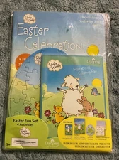 EASTER CELEBRATION Inspirational  Children's Activity Book Set NEW 