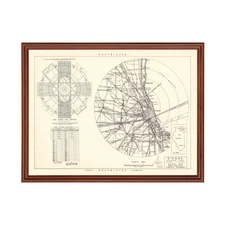 Old Map of O'Hare International Airport Vicinity, IL 1951 -