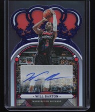 2022 Panini Crown Royale #CA-WLB Will Barton Autographs Blue 75/75