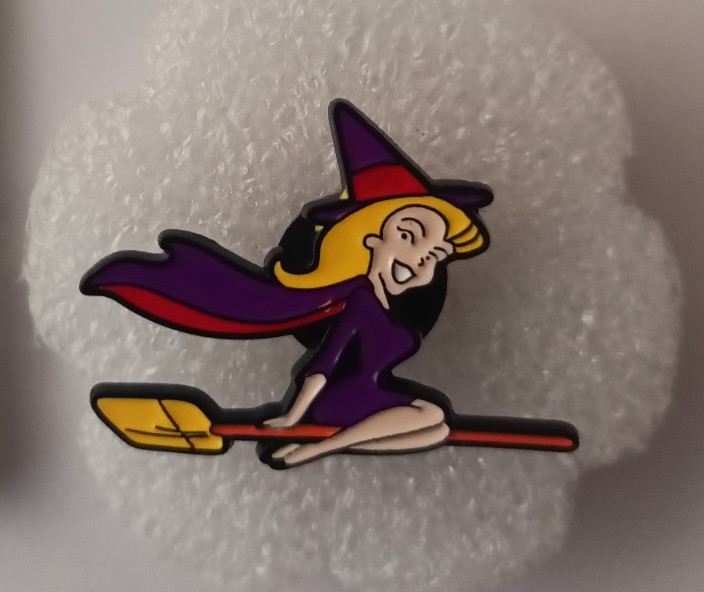 BEWITCED-ENAMEL PIN-2 OR MORE PINS $5.49 SHIPPING-SPEND $20 SHIPPING IS FREE
