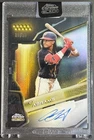 2026 Topps Chrome Black CJ Abrams Chrome Black Autographs (RAW)