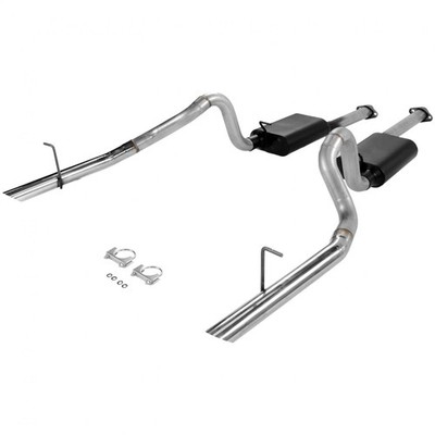 Flowmaster 17212 American Thunder Cat Back Exhaust System Fits 94-97 Mustang