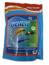 New Life Spectrum Naturox Series Cichlid Formula Supplement, 600g Bag,Food