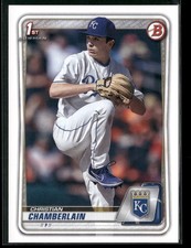 Christian Chamberlain - 2020 Bowman Draft #BD-84 - Kansas City Royals