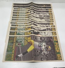 Lot of 2010 Packers Newspaper Posters