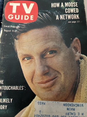 TV GUIDE 1962 August 11-17 Bullwinkle - Robert Stack Sid Caesar