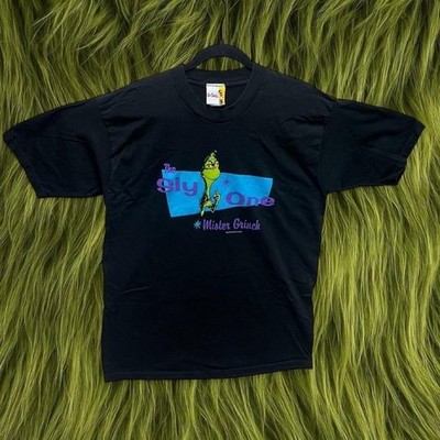 RARE '' Grinchwear '' streetwear GRAIL  1990s Mr. Grinch 100% cotton tee size L