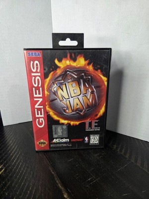 NBA Jam Tournament Edition Sega Genesis Basketball No Manual 
