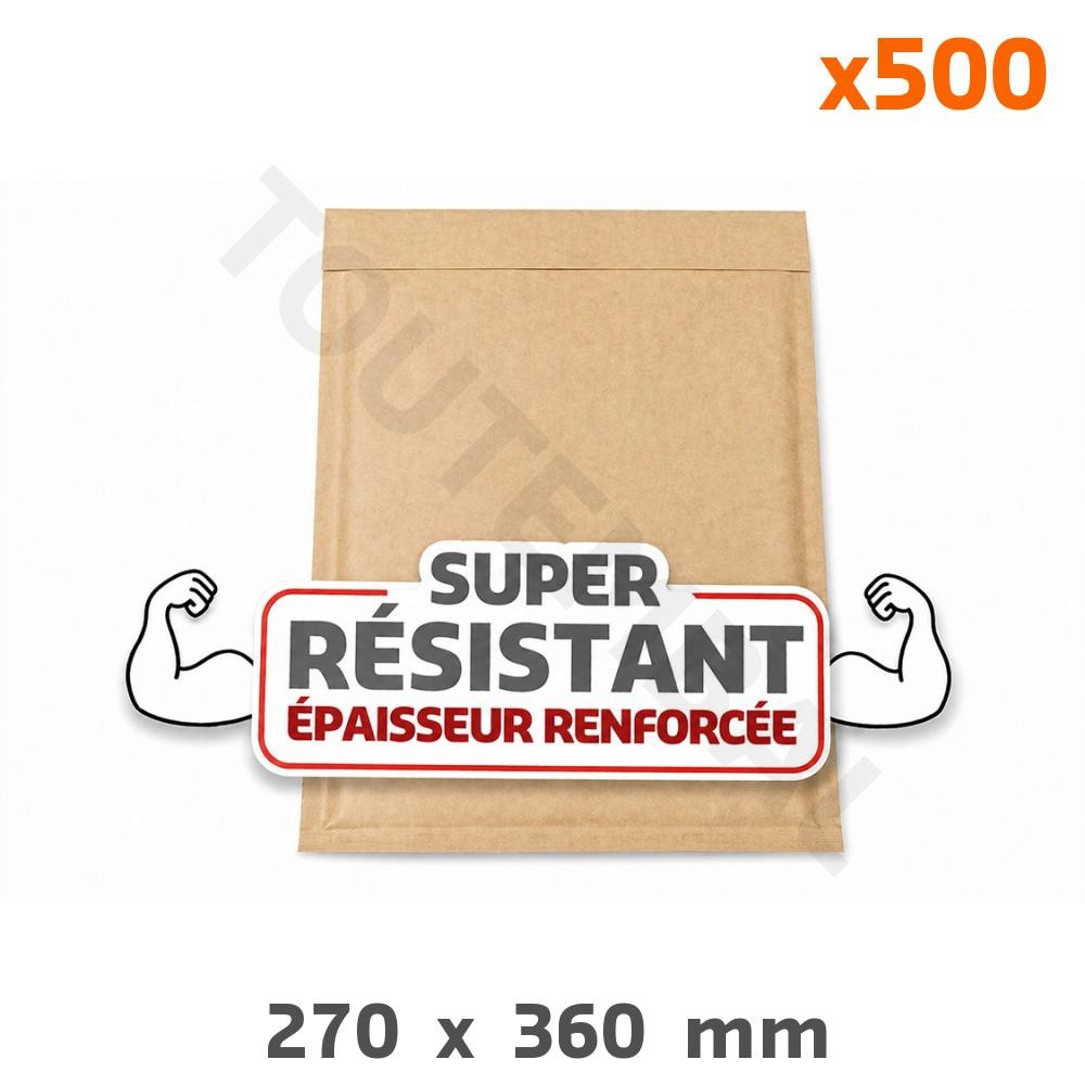 Enveloppe bulle pour e-commerce et envoi de livres 270x360 mm
