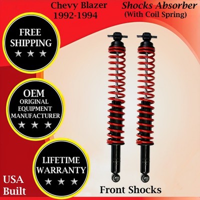 ACDelco Front Shocks W/ Coil Over Spring For 1992-1994 Chevy Blazer 9 Yr Warra.
