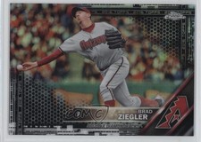 2016 Topps Chrome Black Refractor Brad Ziegler #80 0l1