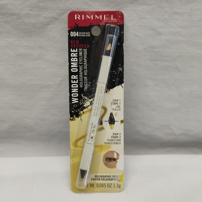 RIMMEL Wonder Ombre Holographic Eyeliner .045 oz. 004 GOLDEN GAZE NOS