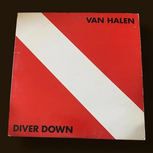 Vintage Album Van Halen album Diver Down