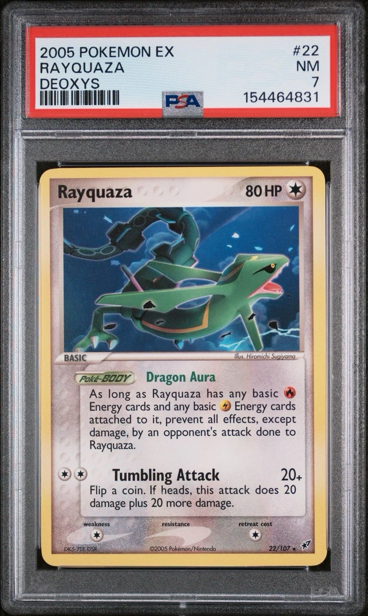 Holo Pokémon TCG EX Deoxys Rare Collectible Individual Card Games
