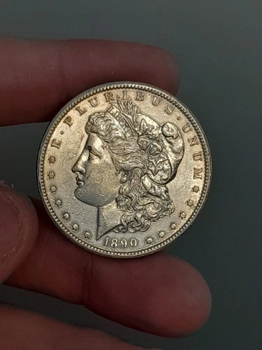 1890- S Morgan Silver Dollar Uncirculated #1