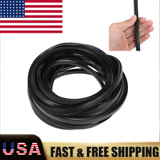 20ft U-shape Car Door Edge Guard Rubber Trim Seal Protector Strip Black Fit