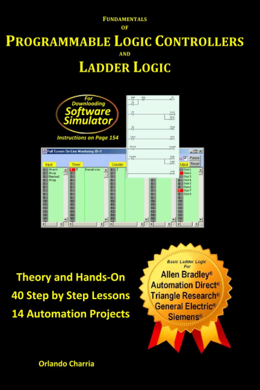 Fundamentals of Programmable Logic Controllers . Charria<|