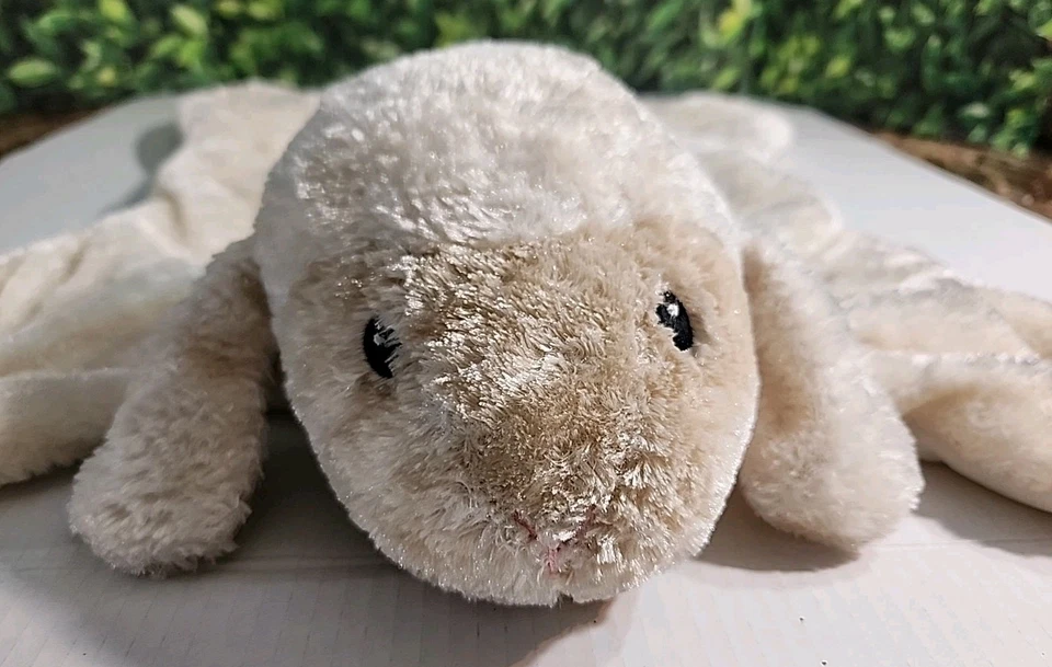 Baby Gund Lamb 舒适舒适毯垫 22 英寸安全 Lovey 5865  — 第 2/4 张图片