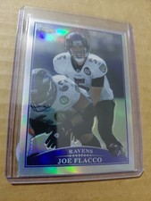 2009 Topps Chrome Refractor Joe Flacco #TC81 Baltimore Ravens 