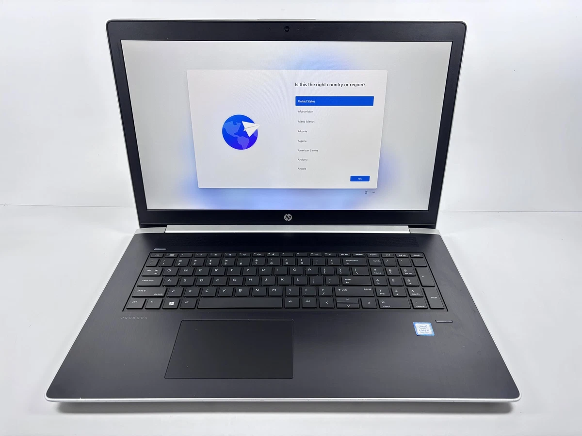 HP Intel Core i7 8th Gen. PC Laptops & Netbooks 256 GB SSD