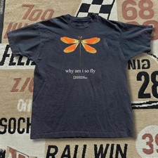 Dragonfly Graphic Tee Mens Funny Insect T-Shirt National Geographic Style Cool