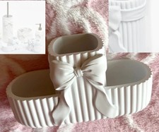 Limitierte Auflage TK Maxx HOMESENSE Kokette BOGEN WEISS Keramik MULTI AUFBEWAHRUNG *VIRAL **