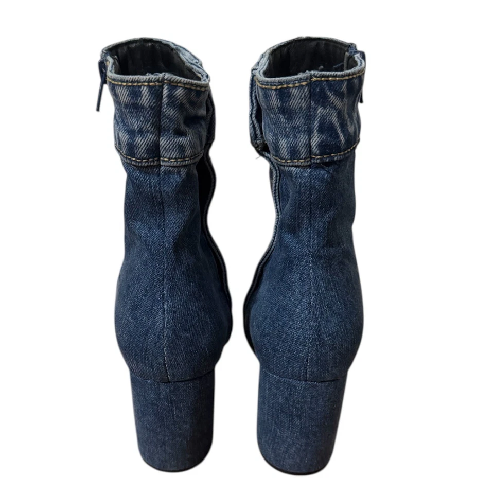 Botines de mezclilla finitos Jeffrey Campbell para mujer talla 10 -  Foto 3 de 4