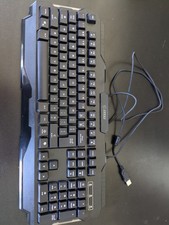 MSI RGB Gaming Keyboard Wired USB Full Size Backlit PC Tested