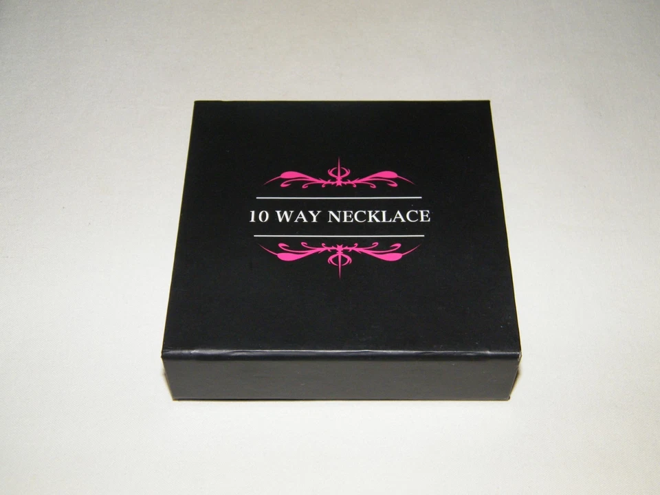 Pulsera "COLLAR DE 10 VÍAS" PIEDRA AMAZONITA AZUL-VERDE MARIA NICOLA ~ Caja Original Foto 2 de 4