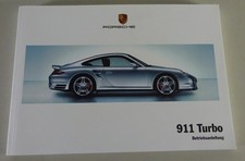 Betriebsanleitung / Handbuch Porsche 911 Turbo Typ 997 Modelljahr 2009 von 4/08