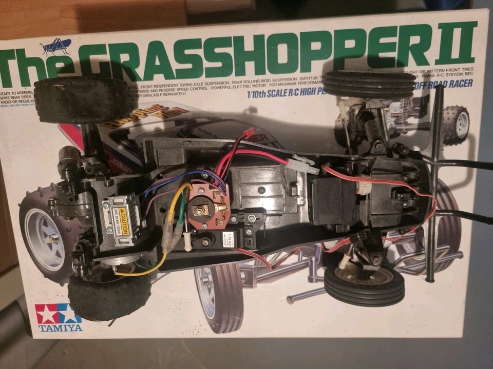 Tamiya the Grasshopper 2 RC Auto Chassis, Maßstab 1:10 - Bild 3 von 4