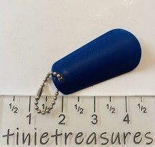 Tupperware keychain Mini Shoe horn Blue Tinietreasures