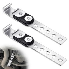 Geetery 2 Pcs Exhaust Hangers Muffler Hanger Swivel Tail Pipe Universal Exhaust