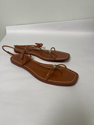 Loeffler Randall Lara Strappy Sandal Timber Size 10