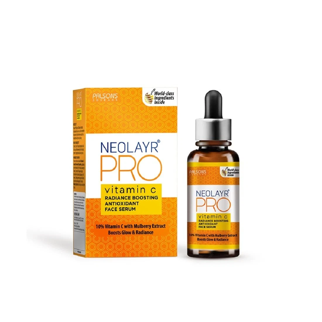 Neolayr Pro Vitamin C Radiance Boosting Antioxidant Face Serum, 30ml