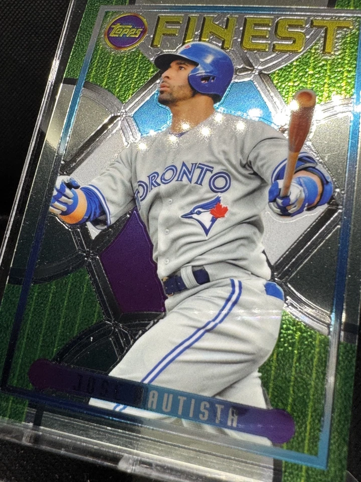 Jose Bautista Toronto Blue Jays #94F-20 Topps Finest 2015 Baseball Card - Image 4 of 4